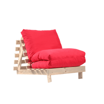Fotoliu pufrelax sezlong lemn fubsy, 170 cm x 88 cm x 73 cm, mare, bombay montana red