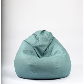 Fotoliu pufrelax tip sac nirvana grande textil, puddle, husa detasabila, umplut cu perle polistiren