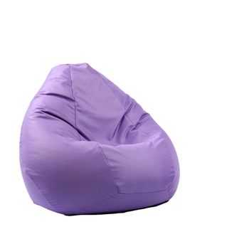 Fotoliu puf tip sac nirvana grande, panama mov,pretabil si la exterior umplut cu perle polistiren