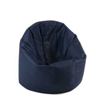 Fotoliu (mediu) relaxo xl - bleumarin, pretabil si la exterior, cu perle polistiren (fotoliu para )