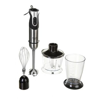 Mixer vertical adler ad 4607, 1000w, 5 viteze, 3 accesorii,inox