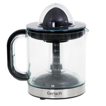 Storcator citrice gerlach gl4007, 40 w, 1.2l, 2 conuri pentru presare, argintiu