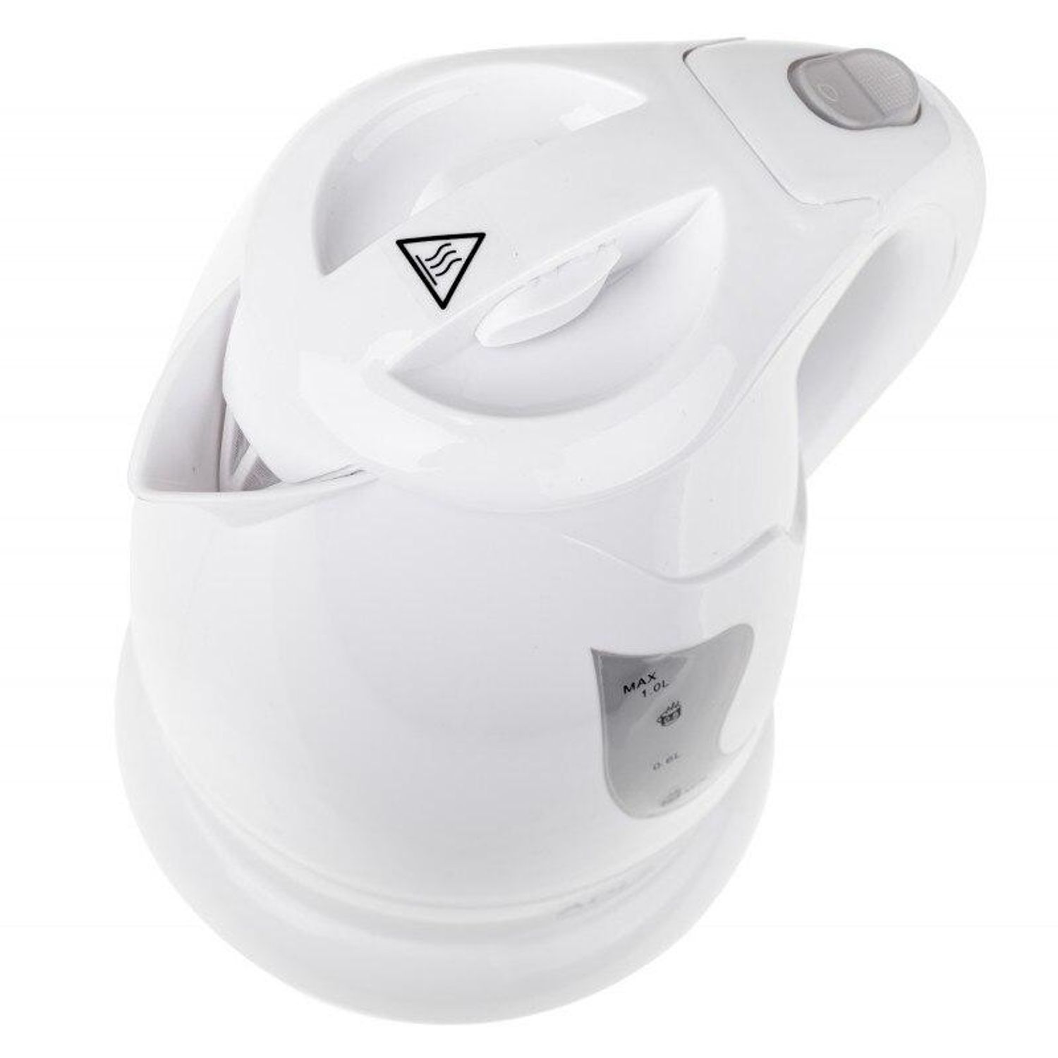 Fierbator Din Plastic Adler Ad08 1L, Alb fotografia produsului