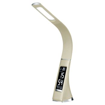 Proiector birou cu led home , putere 7 w, functie ceas ,functie afisaj termometru, 3 trepte pentru reglare luminozitate , bej