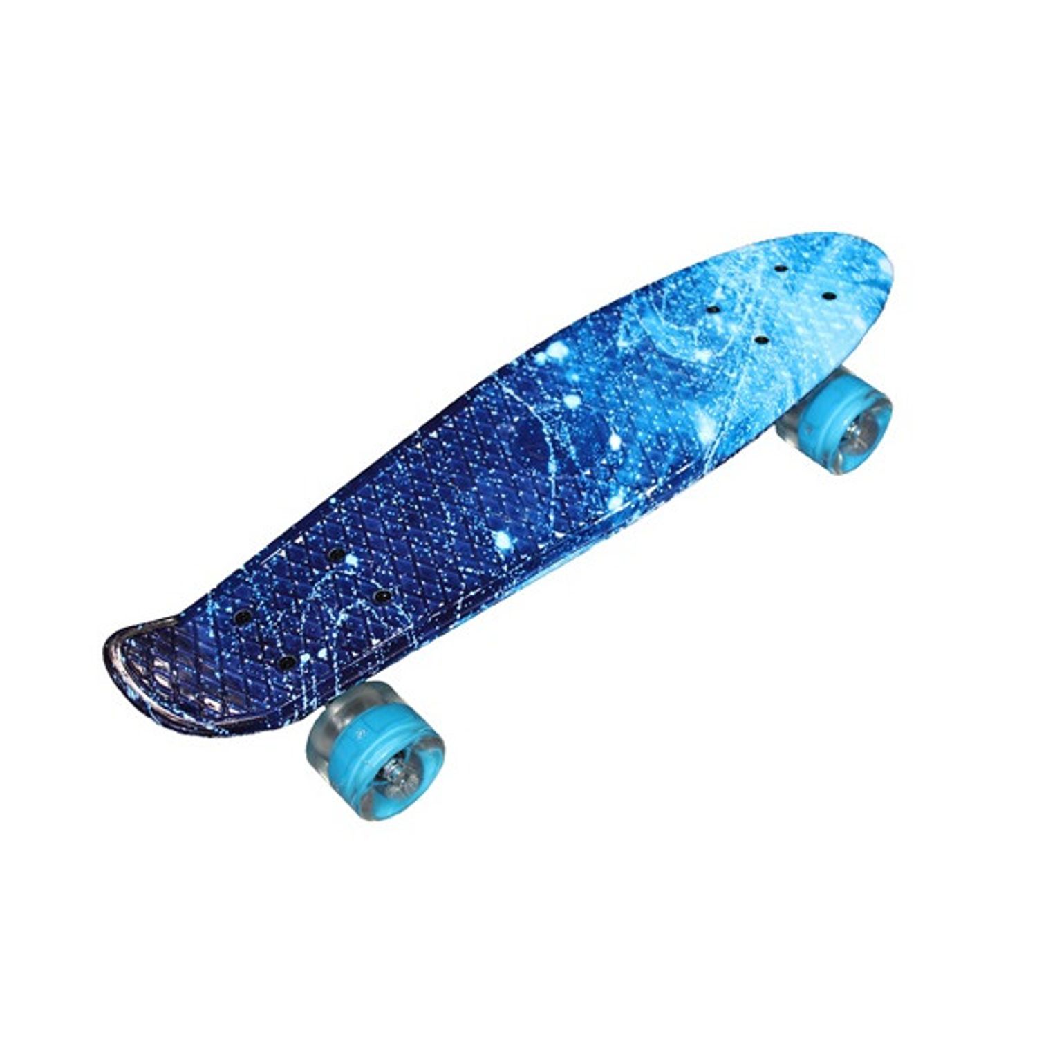 Penny Board Cu Lumini, Albastru fotografia produsului