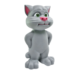 Motan Inteligent Talking Tom, Inaltime 30 Cm, Functionare 3 X Bateri Aa, Interactive, Usor De Folosit, Culoare Gri fotografia produsului View 2 S