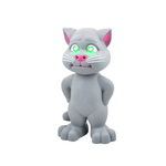 Motan Inteligent Talking Tom, Inaltime 30 Cm, Functionare 3 X Bateri Aa, Interactive, Usor De Folosit, Culoare Gri fotografia produsului
