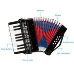 Acordeon Pentru Copii Klausstech, 17 Clape, 8 Basi fotografia produsului View 4 S