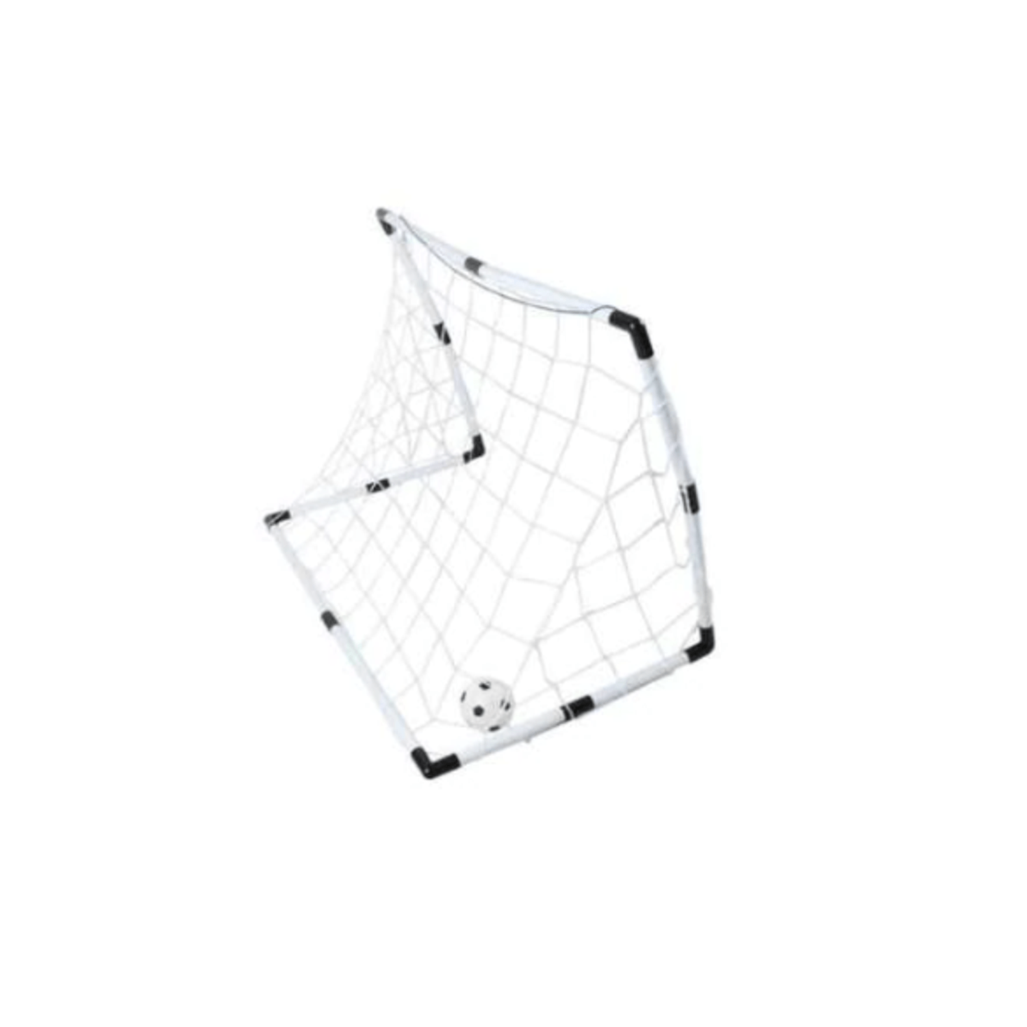 Set Poarta De Fotbal Pentru Copii, Minge, Pompa, Atractiva, Distractiva, Eficienta, Ergonomica, Asamblare Usoara, Alb fotografia produsului View 2 L