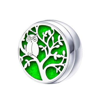 Brosa tip pin rever aromaterapie 12mm neo ms867 cu uleiuri esentiale, otel inoxidabil de inalta calitate, antialergic