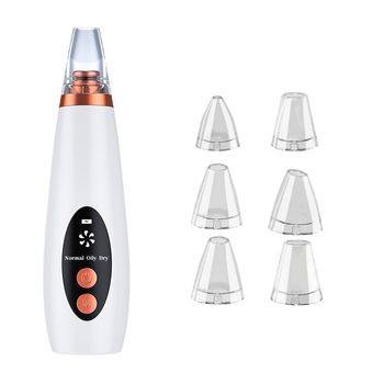 Aparat indepartat puncte negre, neo premium, cu vacuum, ingrijire faciala, curatare faciala, acnee, incarcare usb, alb