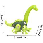 Jucarie interactiva Quasar & Co., dinozaur Brachiosaurus, verde fotografia produsului View 2 S