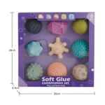 Set 9 mingi senzoriale din silicon fotografia produsului View 3 S