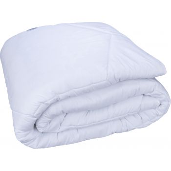 Pilota primavara/toamna horecatex alba matlasata cu umplutura de 200 g/m2 140x200 cm