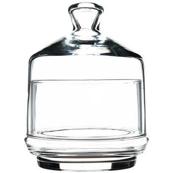 Bomboniera cu capac, quasar & co., 260 ml, suport prezentare candy bar, sticla, transparent