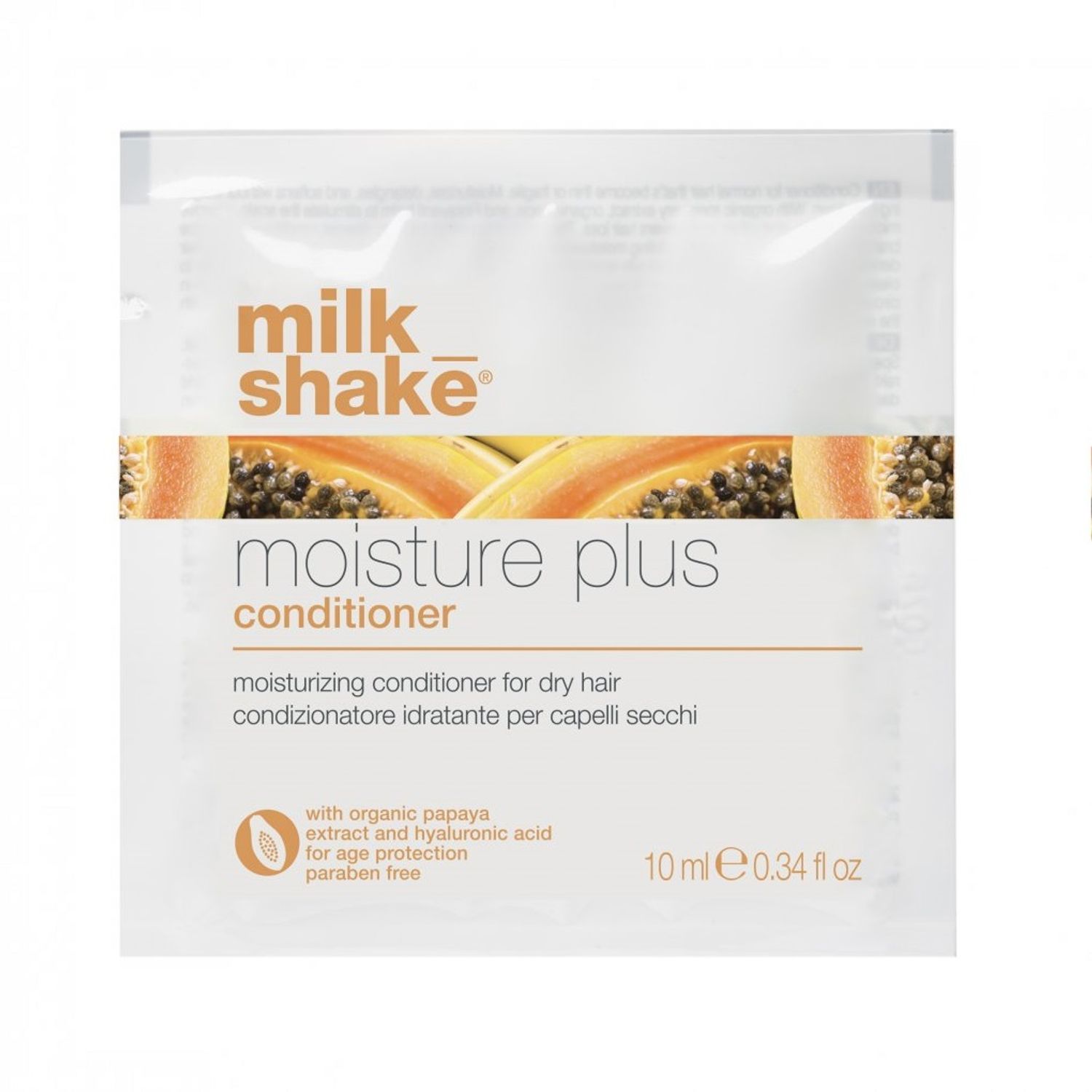 Balsam pentru par Milk Shake Moisture Plus, 10ml fotografia produsului