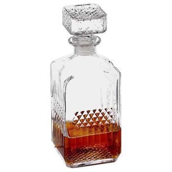 Carafa din sticla cu dop, 250 ml, quasar & co., decantor pentru bauturi aperitiv, sticla, transparent