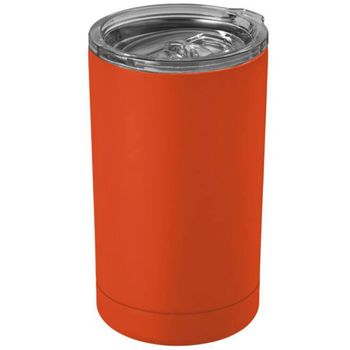 Cana termos, pentru bauturi calde/reci, 330 ml, inox, d 8 cm, h 13 cm, portocaliu