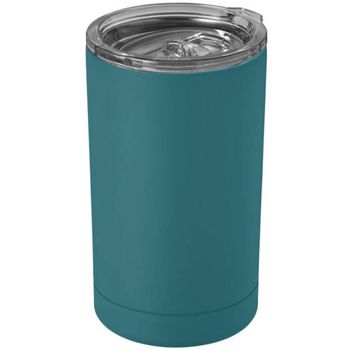 Cana termos, pentru bauturi calde/reci, 330 ml, inox, d 8 cm, h 13 cm, turcoaz