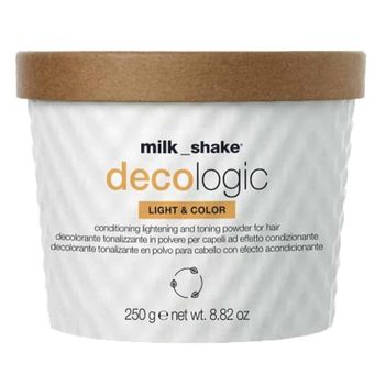 Pudra decoloranta milk shake decologic light & color intense red, 250gr