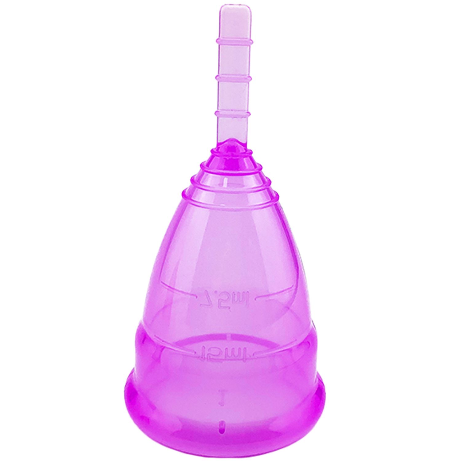 Cupa menstruala din silicon, marimea L, lila fotografia produsului