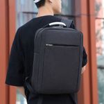 Rucsac, ghiozdan, waterproof, negru, 40 x 30 x 10 cm fotografia produsului View 7 S
