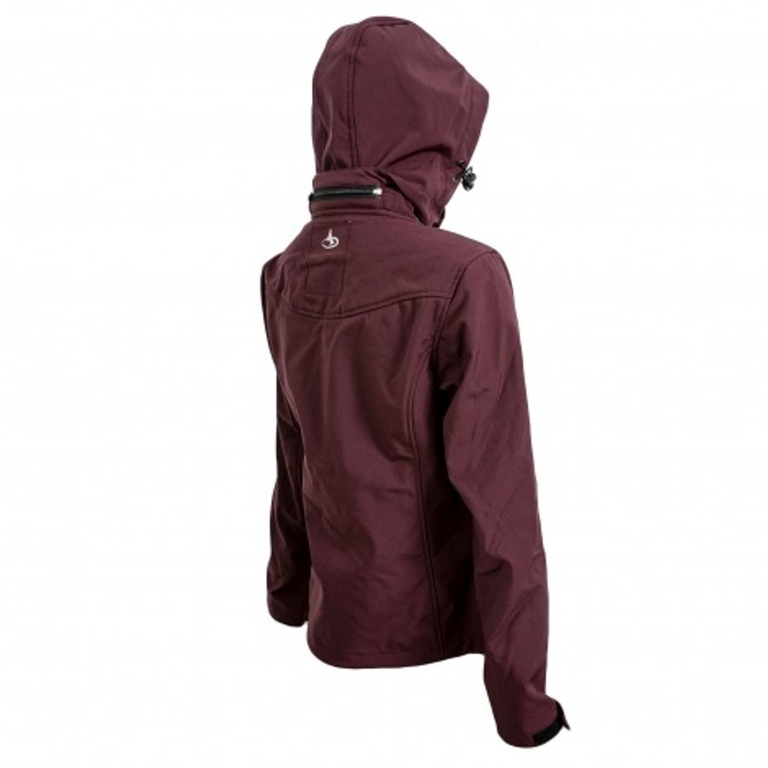 Geaca softshell mel Maupiti , burgundy, M fotografia produsului View 2 L