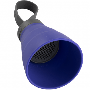 Boxa portabila Bluetooth YZSY Sali, USB, pliabila, rezistenta la apa, 8 x 10 cm, Albastru elefant.ro imagine noua 2022