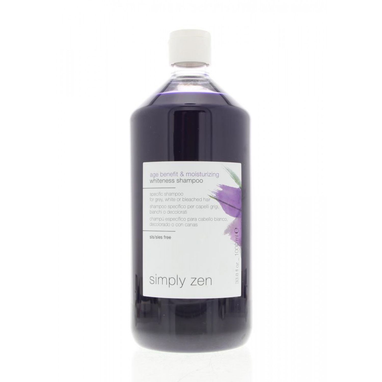 Sampon Simply Zen Age Benefit & Moisturizing Whiteness, 1000ml fotografia produsului