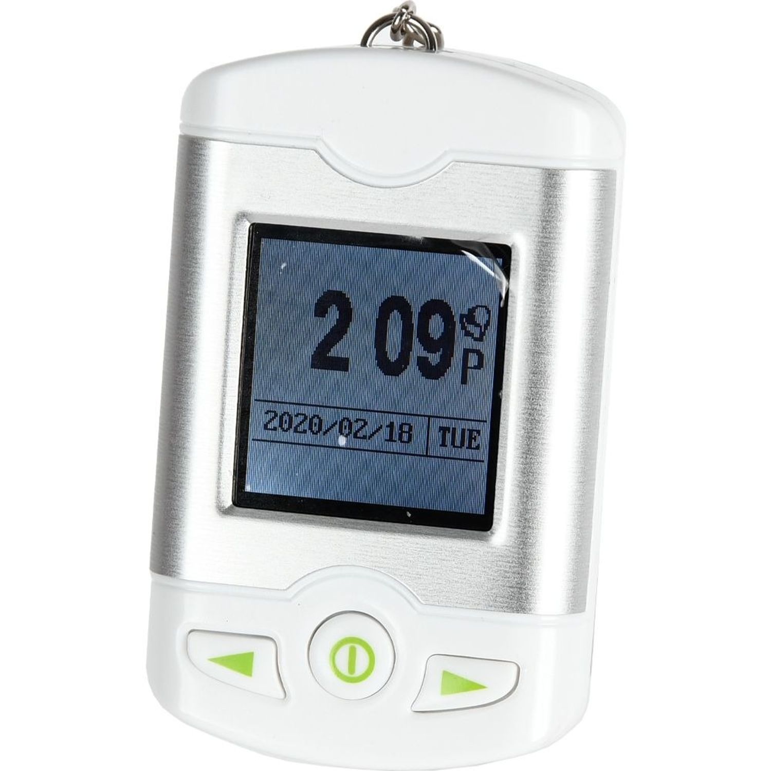Breloc cu display, functii ceas, data, alarma + cablu alimentare USB fotografia produsului View 2 L