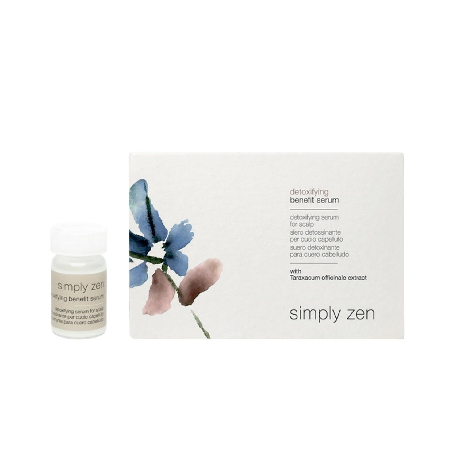 Ser pentru scalp Simply Zen Detoxifying, 12x5ml fotografia produsului