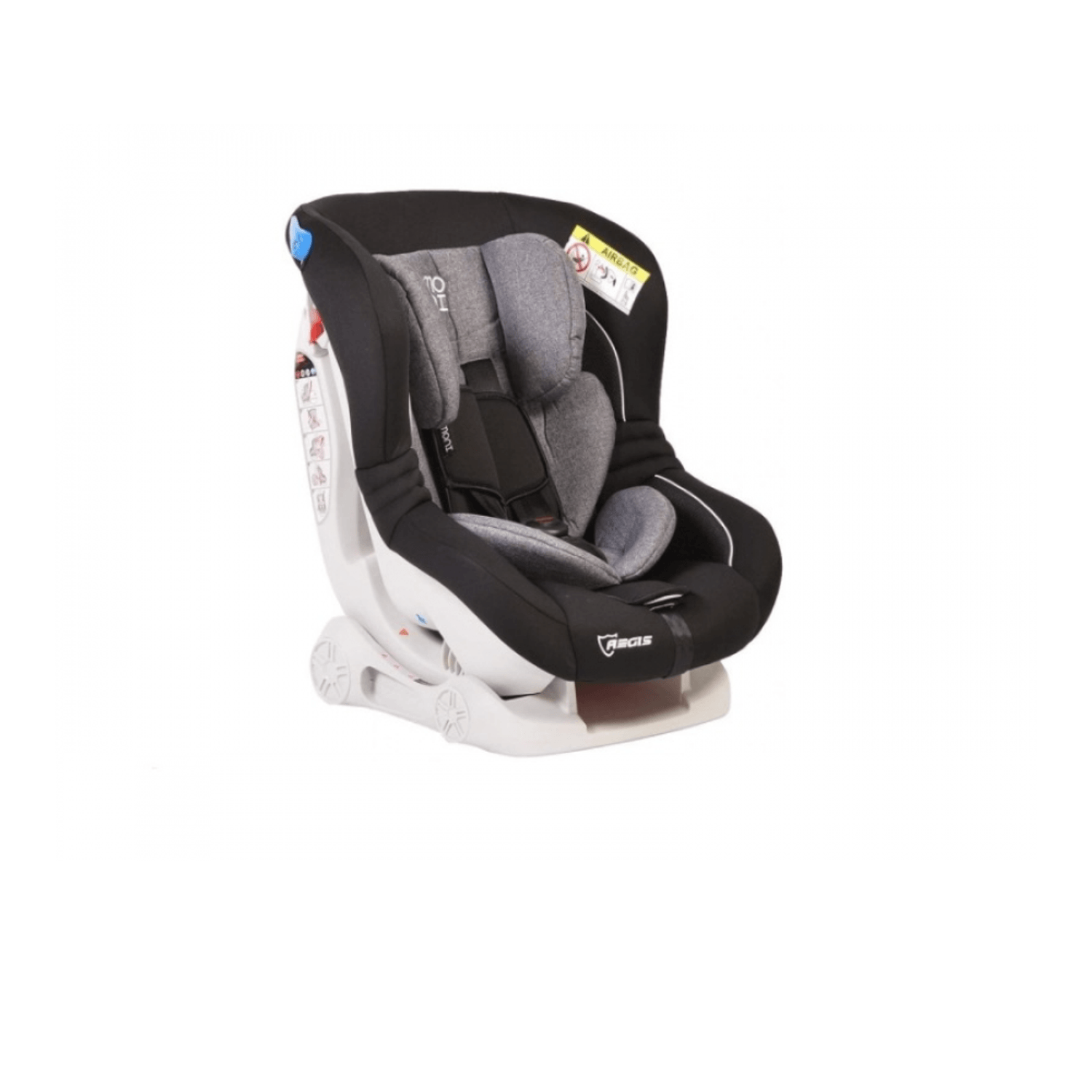 Scaun auto copii Moni Aegis 0-18 kg Grey/Black fotografia produsului