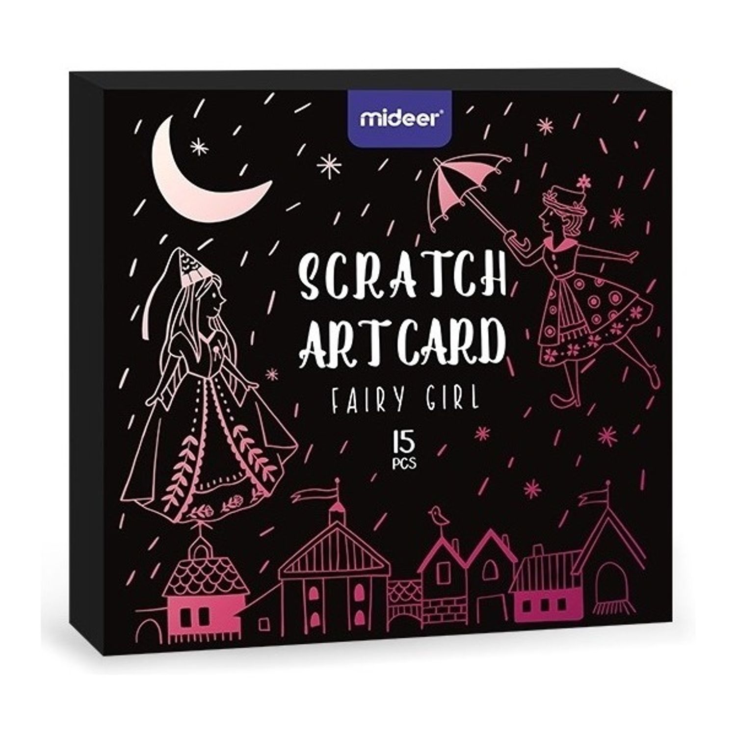 Set Scratch art Zana, 15 piese Mideer MD4084 fotografia produsului View 2 L