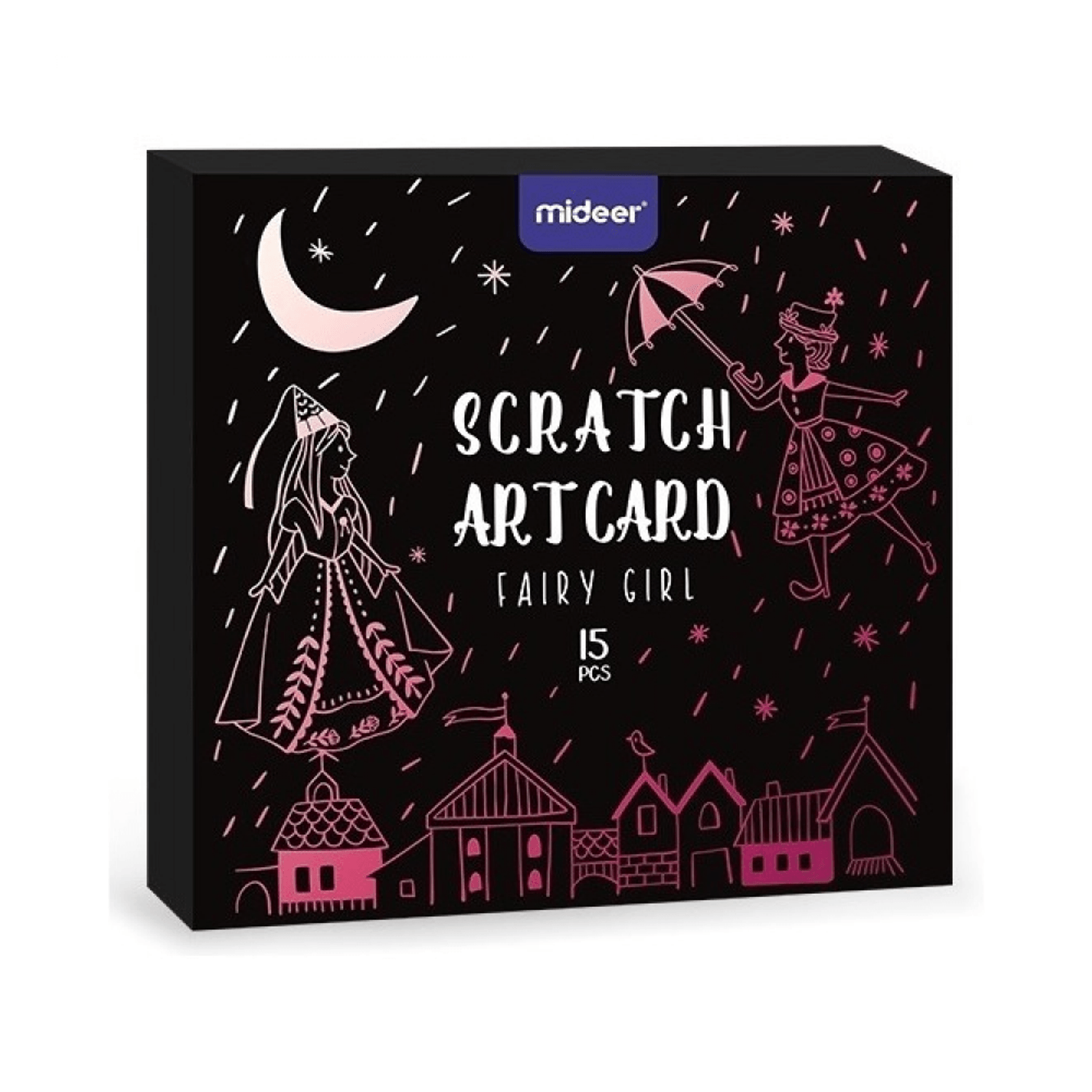 Set Scratch art Zana, 15 piese Mideer MD4084 fotografia produsului
