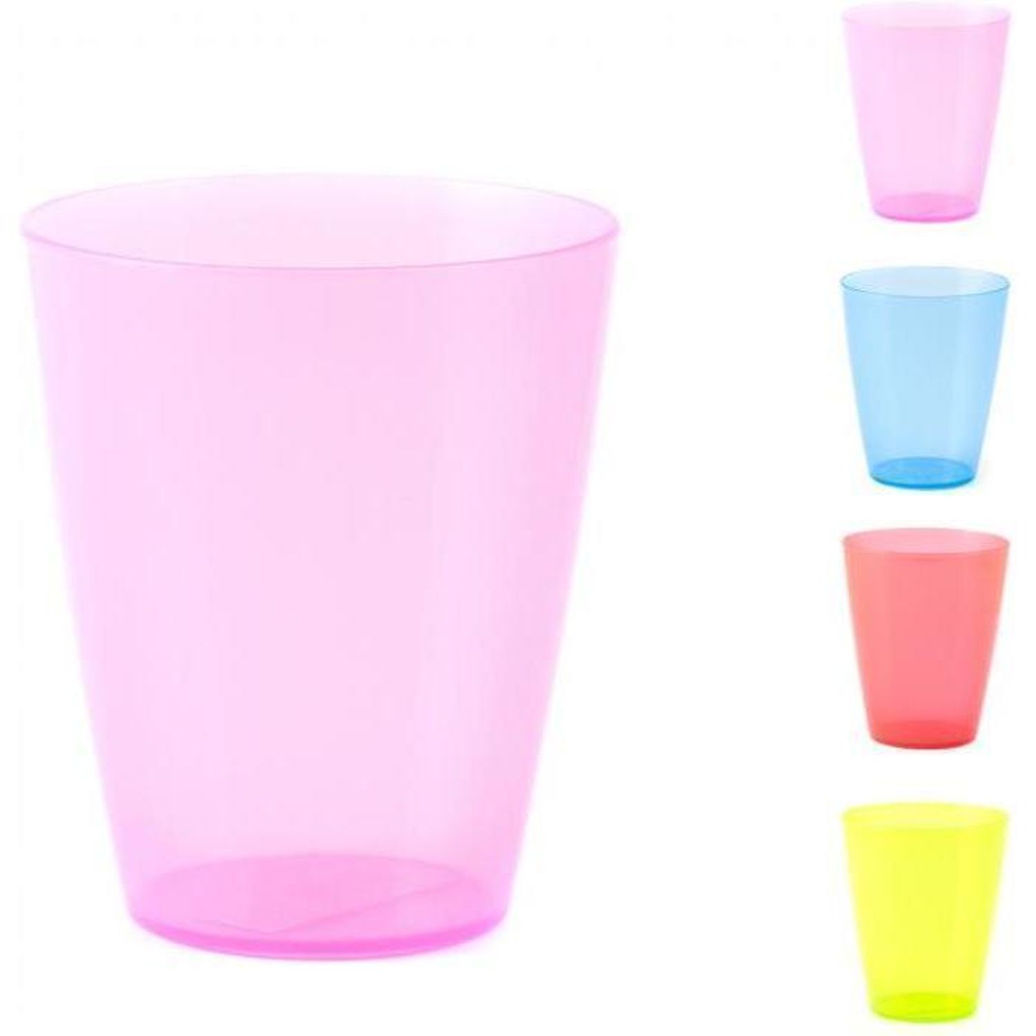 Pahar plastic 240ml Colors Lulabi 8919224 fotografia produsului View 3 L