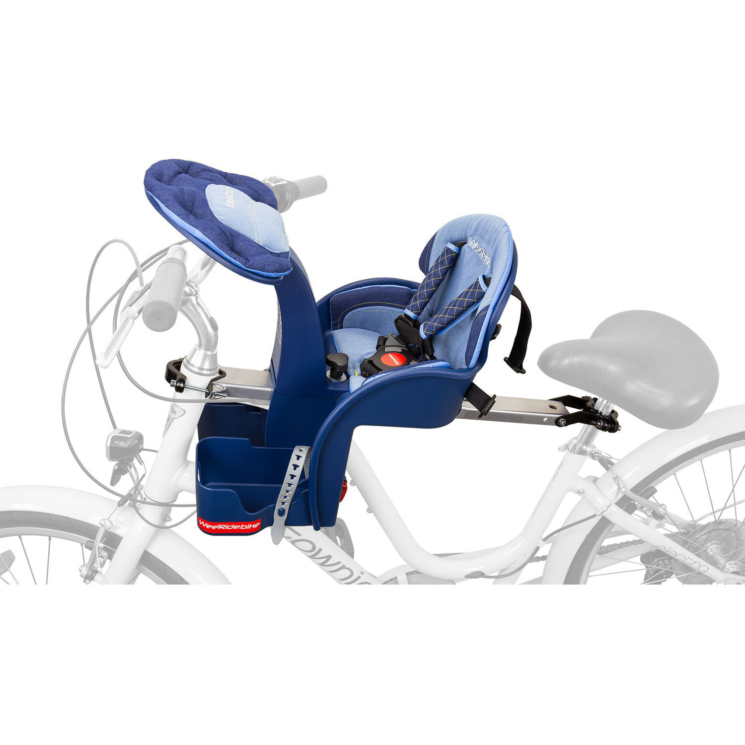 Scaun de bicicleta SafeFront Deluxe 2018 WeeRide WR10 fotografia produsului View 5 L