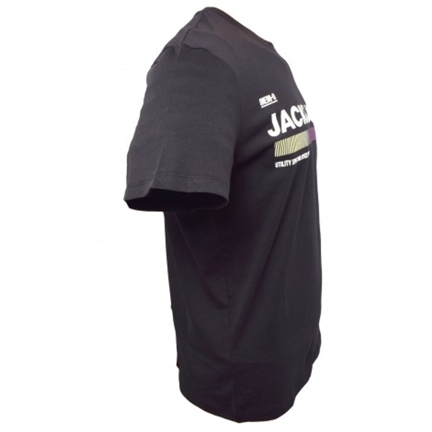 Tricou barbati Jack & Jones ONE 99, bumbac, negru, M fotografia produsului View 3 L