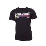 Tricou barbati Jack & Jones ONE 99, bumbac, negru, M fotografia produsului