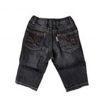 Jeans talie regular Wellyou, pentru bebe, 68/74, denim fotografia produsului View 2 S