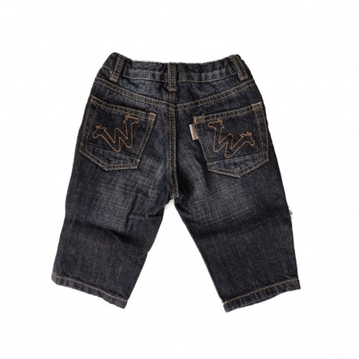 Jeans talie regular Wellyou, pentru bebe, 68/74, denim fotografia produsului View 2 L