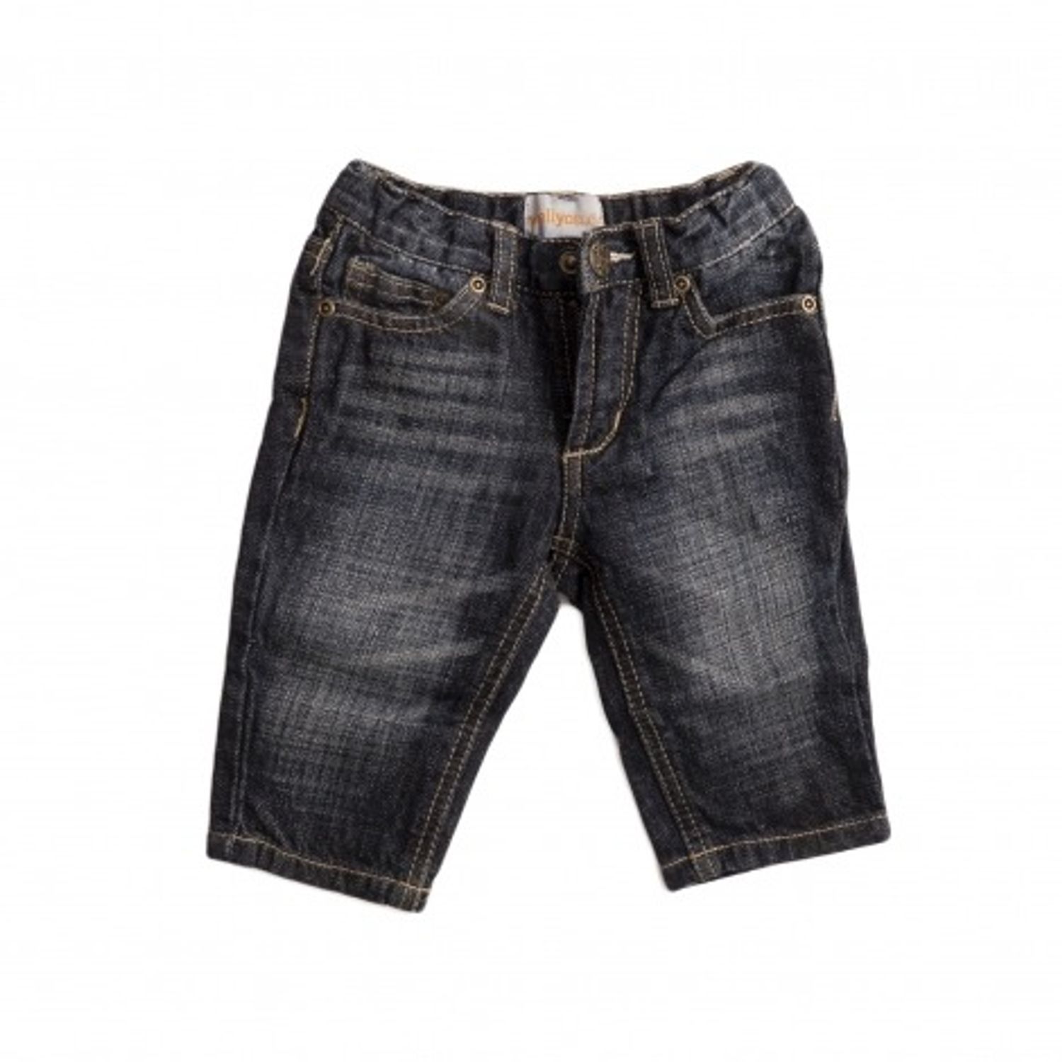 Jeans talie regular Wellyou, pentru bebe, 68/74, denim fotografia produsului