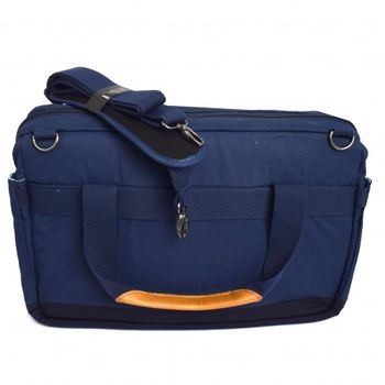 Geanta laptop, textila caselogic, 44 x 21 x 28 cm, bleumarin