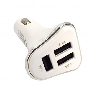 Incarcator auto inteligent premium cu 3 porturi usb 3.0 fast charge grundig universal