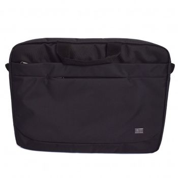 Geanta laptop, textila caselogic, 46 x 7 x 34 cm, neagra