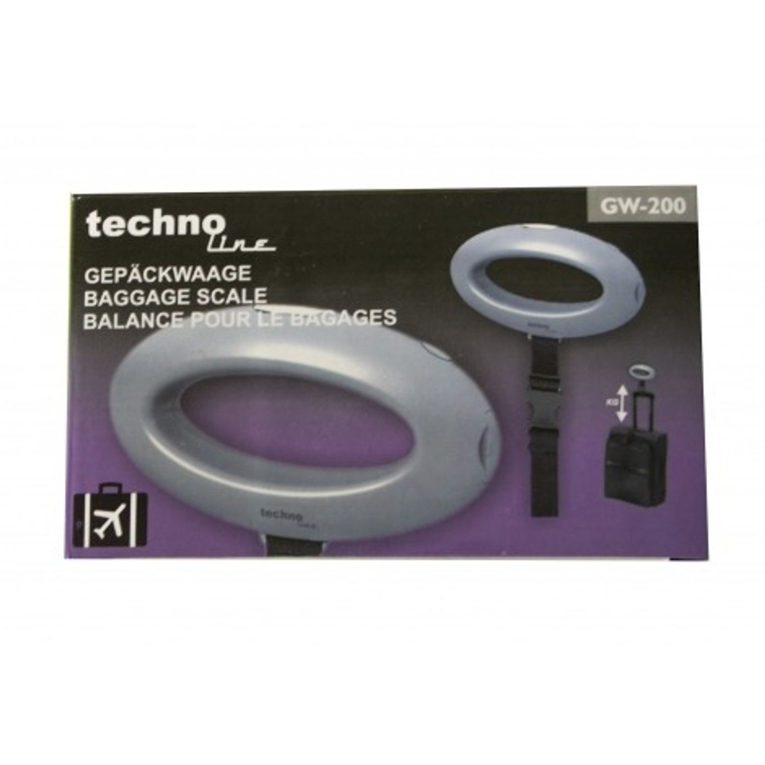 Cantar pentru bagaje techno line, digital fotografia produsului View 2 L