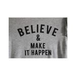 Tricou dama Belive Bel, cu volane, Gri XS fotografia produsului View 2 S