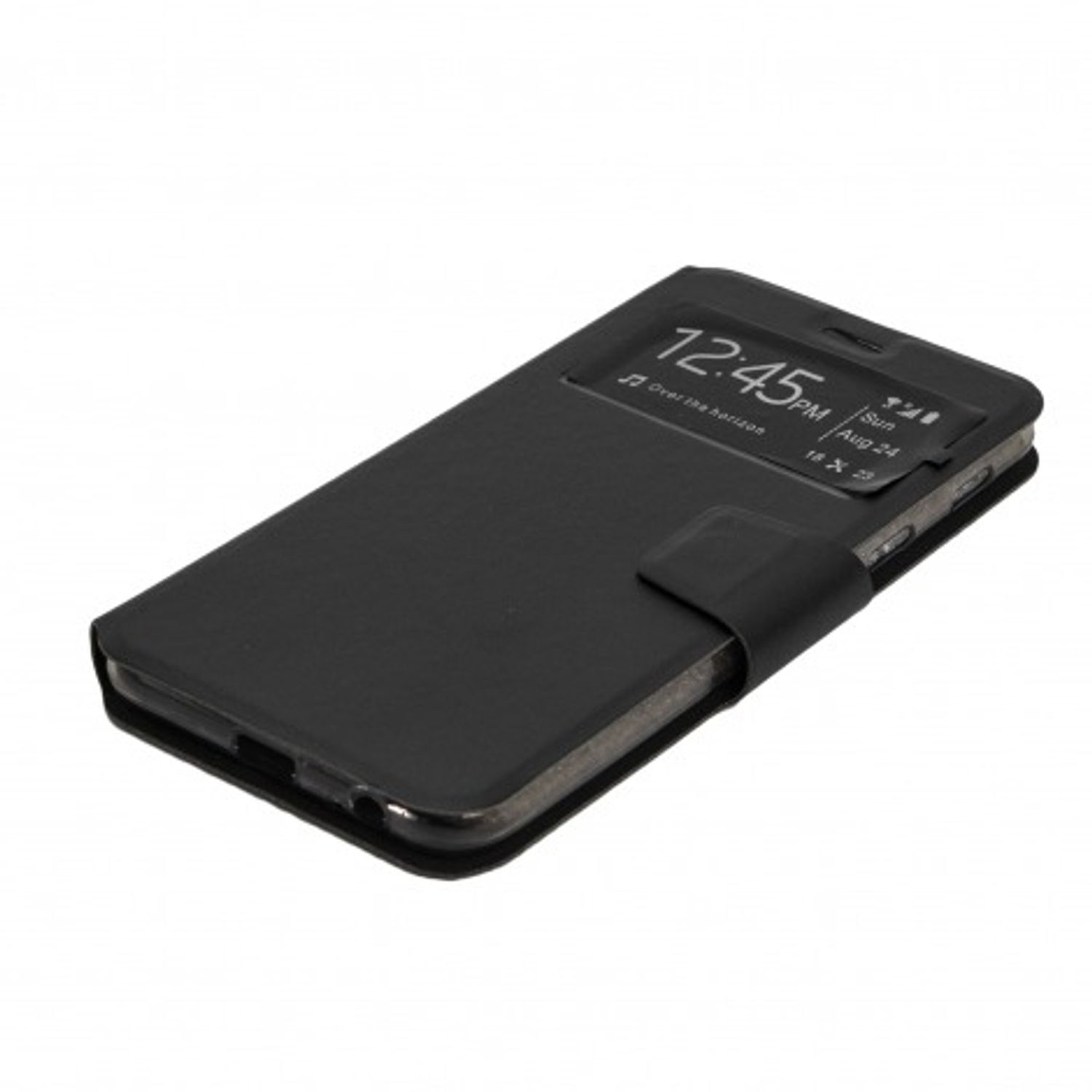 Husa telefon Case A6+, neagra fotografia produsului