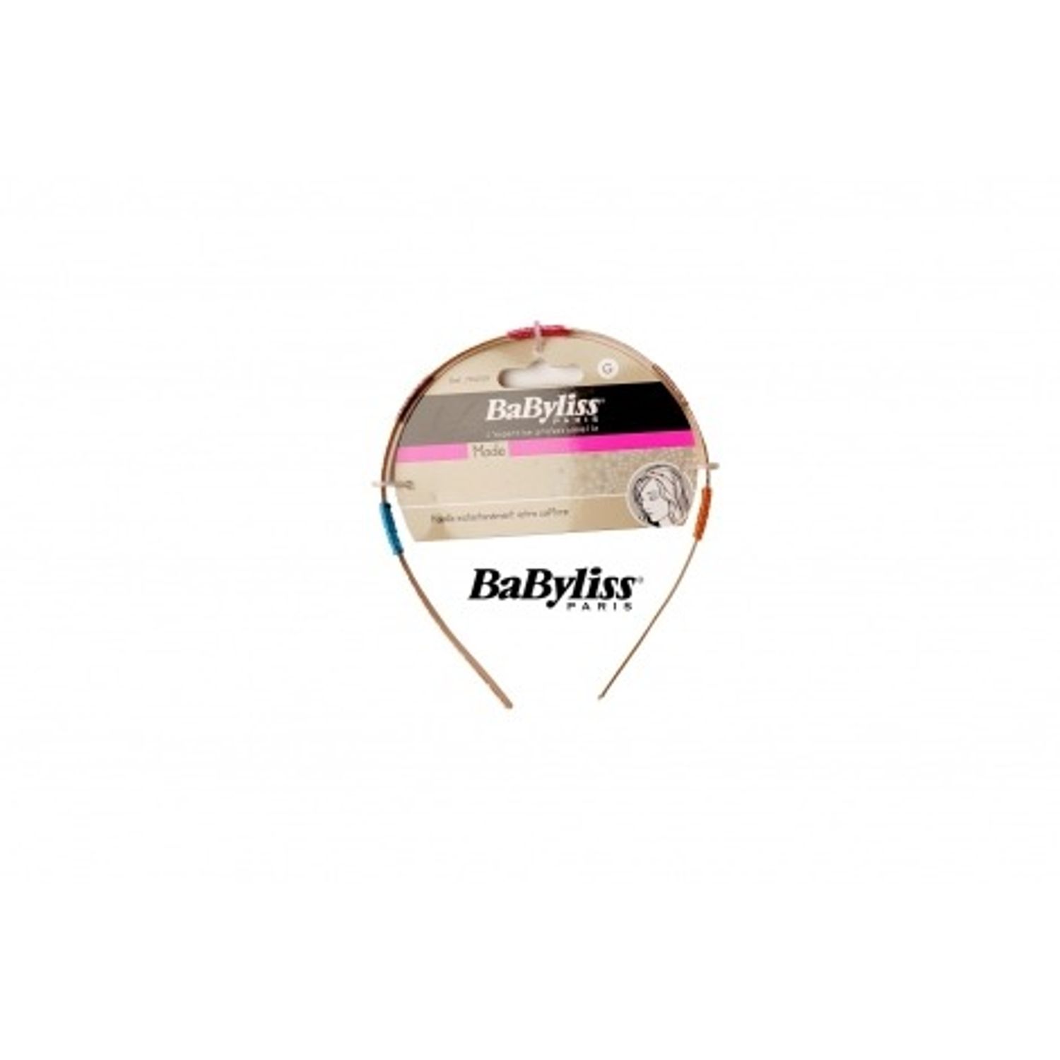 Bentita din metal Babyliss Mode, Bronz fotografia produsului