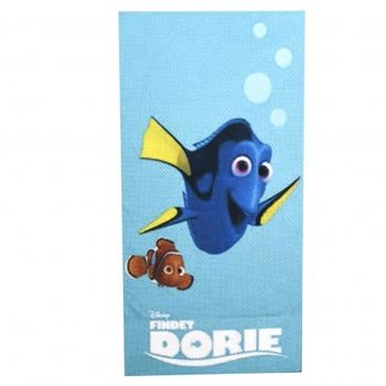 Prosop pentru copii cu pestisorul dorie, multicolor, 75 x 150 cm