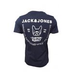 Tricou barbati Jack & Jones Custom Supply , bumbac, navy, L fotografia produsului View 2 S